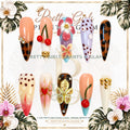 Cherry Muse protected flattened branded nail card by Pretty Girls Plants & Glam
