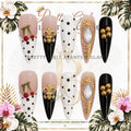 Cherry Royale protected flattened branded nail card by Pretty Girls Plants & Glam