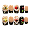 Garden Friends press-on nail set