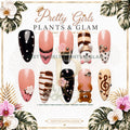Kawaii Melody protected flattened branded nail card by Pretty Girls Plants & Glam