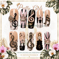 Royal Melody protected flattened branded nail card by Pretty Girls Plants & Glam